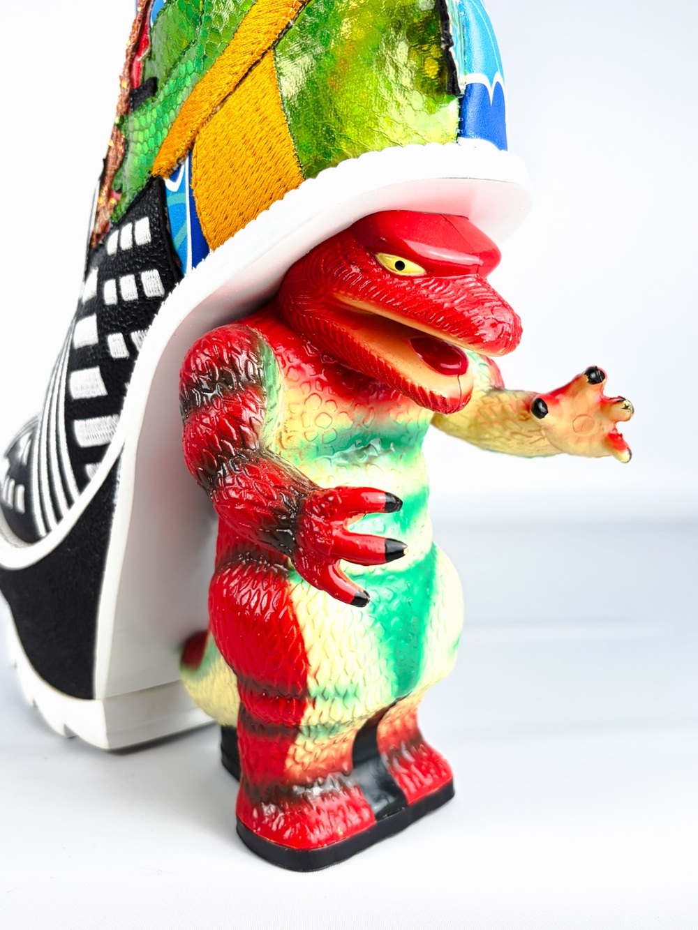 Irregular Choice Jurassotop Dinosaur Platform Boots – Size 38 – NIB - Picture 3 of 6